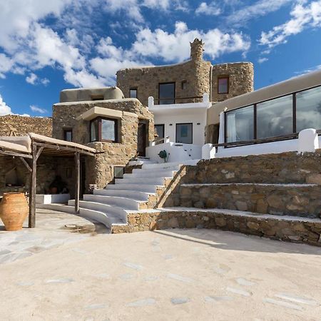 ⋆ 5Br Oceanside View Near Lighthouse- Pharos Vm ⋆ Villa Mykonos Town Bagian luar foto