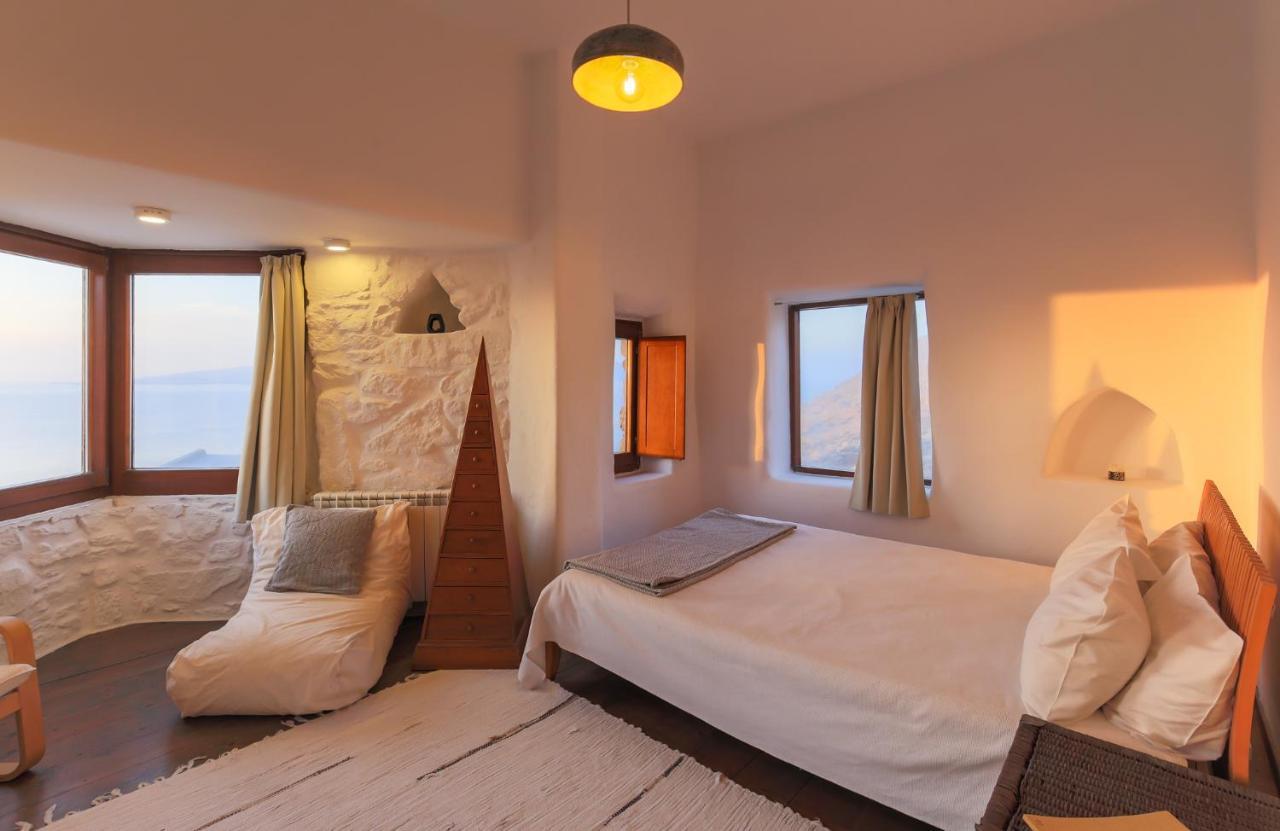 ⋆ 5Br Oceanside View Near Lighthouse- Pharos Vm ⋆ Villa Mykonos Town Bagian luar foto