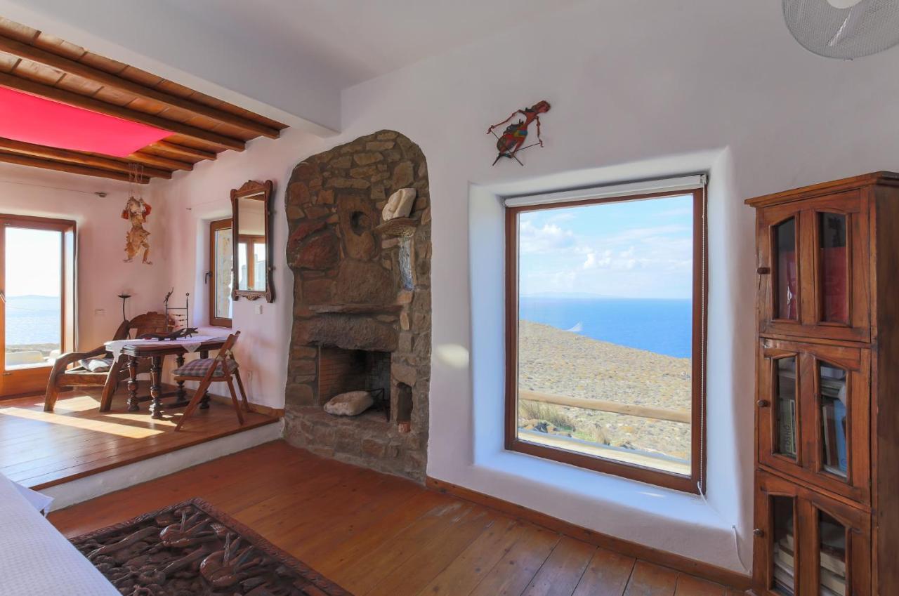 ⋆ 5Br Oceanside View Near Lighthouse- Pharos Vm ⋆ Villa Mykonos Town Bagian luar foto